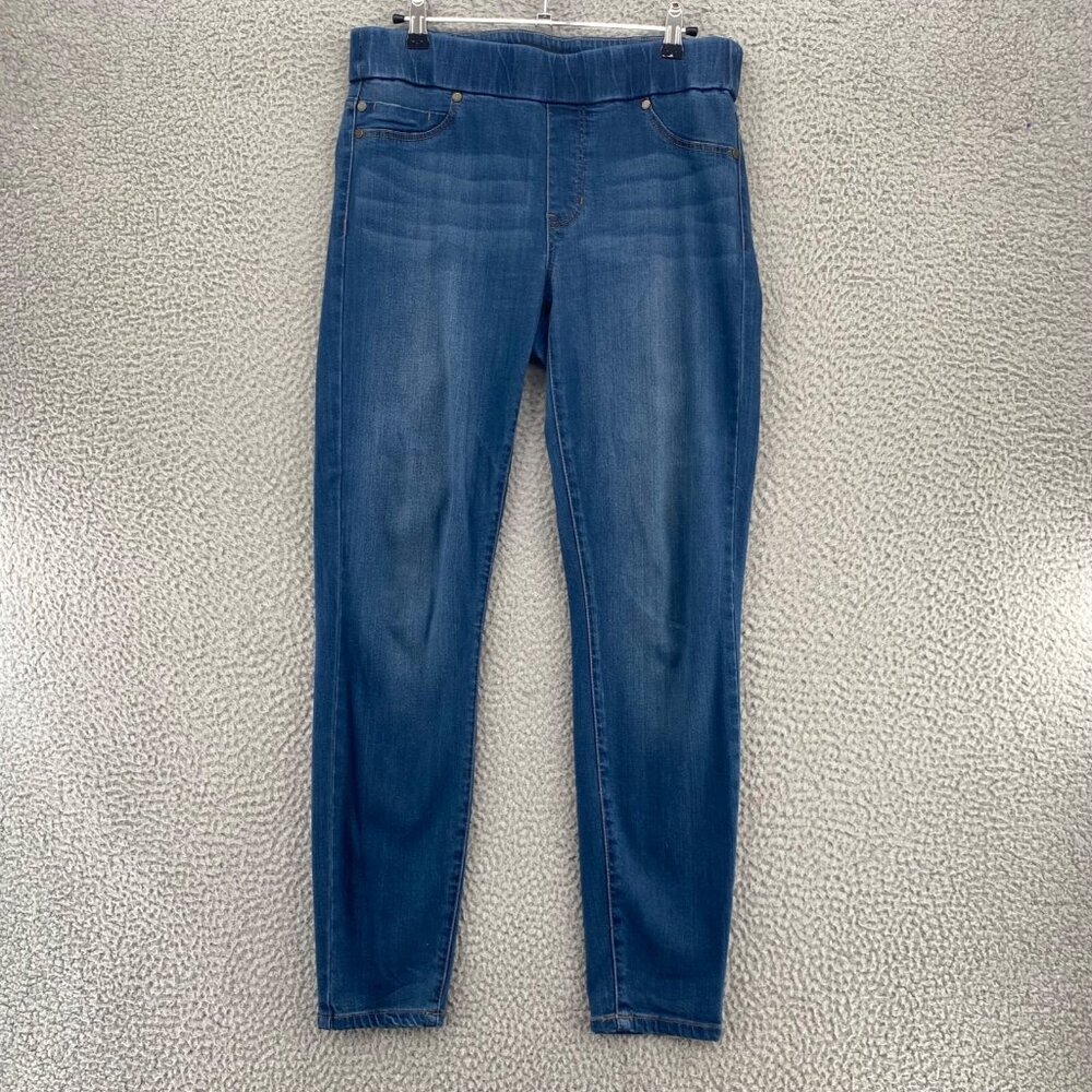 Liverpool Jeans Women 8 29 Blue Denim Legging Pull On Medium Wash Stretch Casual